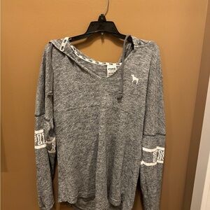 Victoria's Secret PINK Heathered Gray Hoodie